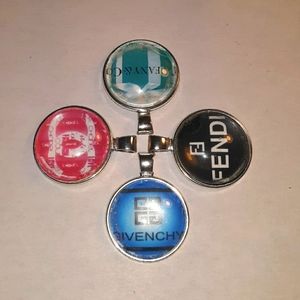 4 DESIGNER CHARMS